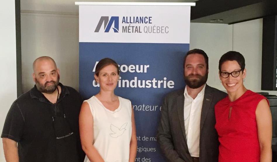 joanne_lemay_'s tweet photo. Merci @SODIL et #AllianceMétalQuébec d'avoir invité le @sdc_tcs à présenter à #Joliette les mesures de soutien pour aider les industries #acier et #aluminium. #LSV? Une partie -50M$- sera destinée à aider nos exportateurs à la #diversificationducommerce https://t.co/MfRedxISRs https://t.co/8NlODQ7xMg