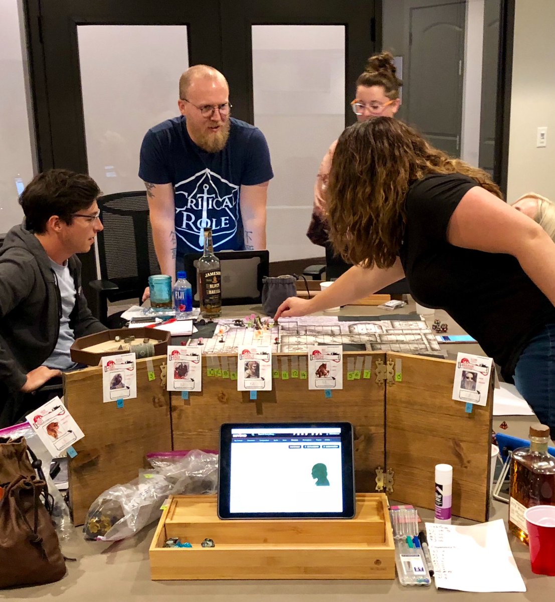 CMPharis's tweet photo. @CriticalRole and @matthewmercer inspired me to become a dungeon master. Never be afraid to just step in. When you have great players, great magic happens. https://t.co/0uhHbs4NAx