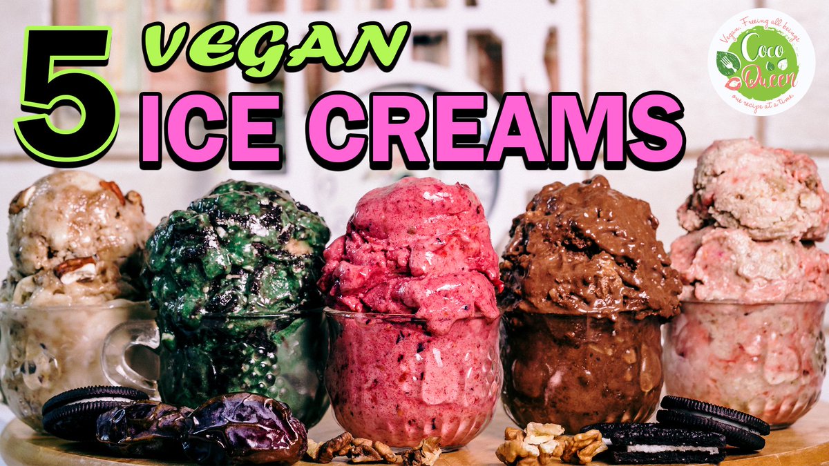 irenecocoqueen's tweet photo. 5 EASY VEGAN ICE CREAMS: https://t.co/JAa8rQdDFV @TheVeganBanana @VeganDaydream @VeganToTheBone @TheVeganSociety @worldofvegan @vegan @TwitterFood #veganrecipehour #icecream https://t.co/xXrGrP5cCN