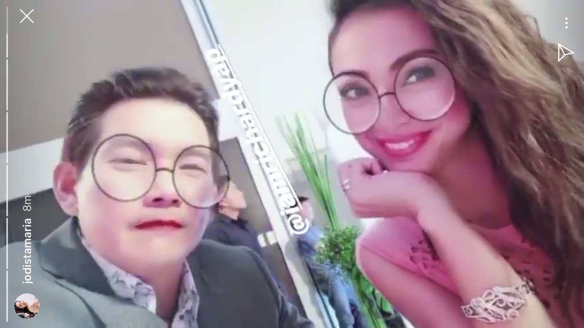pusongli2's tweet photo. Hahahahahaha kyut nyo @JodiStaMaria @ImRichardYap08 😆😭❤️ https://t.co/HrSK131PgG