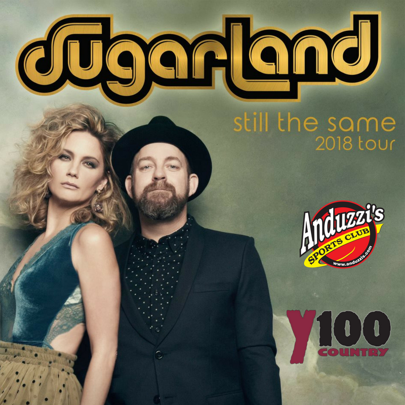 AnduzzisGB's tweet photo. Are you ready for the @Sugarlandmusic pre-show party tomorrow?! Join @y100country on the rooftop patio at 3:30pm for your chance to win last minute tickets, meet and greets, and maybe a guest visit! #y100 #anduzzis #preshowparty https://t.co/KGLNmCNhb6