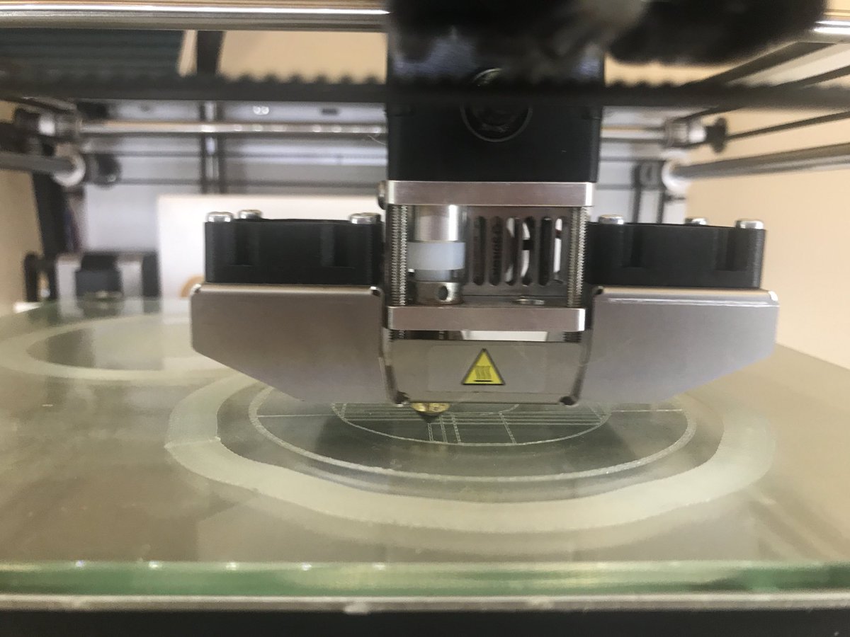 AnnaDumitriu's tweet photo. We’ve been learning about Archaellar motors today Skyping with @KassiaFlux , perfecting our Archaea ‘body’ in Blender and 3D printing a second prototype shape. As part of our #EMAP #EMARE residency. #summerofrobots #archaeabot #emap #emare #bioart @UniofHerts @alexmayarts https://t.co/3NAAnUGXlE