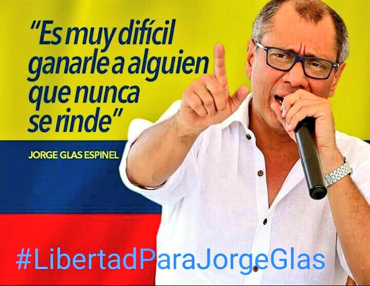 Vivi_GuevaraV's tweet photo. ¡ATENCIÓN! @CIDH @OEA_oficial @CorteIDH @Pontifex_es
El Vicepresidente @JorgeGlas será trasladado de la cárcel #4 a la cárcel Latacunga, poniendo en peligro su salud e integridad.
Responsabilizamos al actual gobierno por la seguridad y la vida de Jorge, preso político.
@teleSURtv https://t.co/e9uUEhPqtl