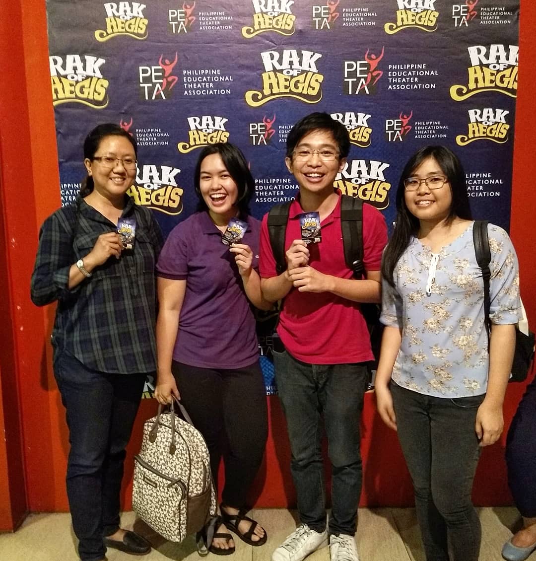 real_bryan_'s tweet photo. Di ako makaget-over sa @petatheater #RakOfAegis #PinoyMusical #MusicalTheater https://t.co/yMquBdnVmS https://t.co/R8coT7fF35