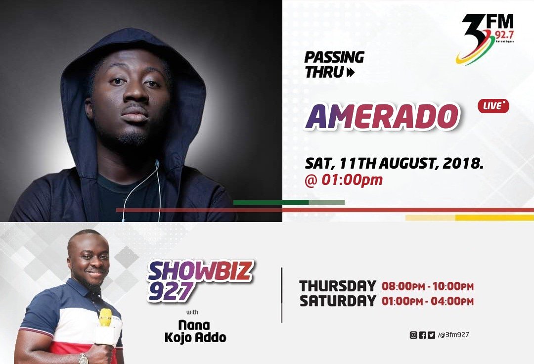 Amerado_Burner's tweet photo. I am on @3fm927 tomorrow from 1am.
Stay tuned.
#RedemptionFreestyle
#Menpe
#Eheee https://t.co/uRYmJ4zBay