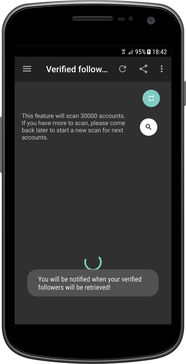 Unfollow_Today's tweet photo. The new release is available in the beta channel. 
- Muted accounts
- Check if you have verified accounts in your followers (follow or add them to your whitelist)
- Some other improvements https://t.co/ewFSaoOeEU