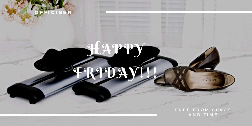 officiser's tweet photo. You know what's good? "It's #FRIDAY!"
Let's finish the week with good vibes and jump into the #weekend with no stress!

#fridayvibes #officiser #fidgetforlegs #rls #gadget

https://t.co/YUGgFQBlkJ https://t.co/IWaoxmFa5z