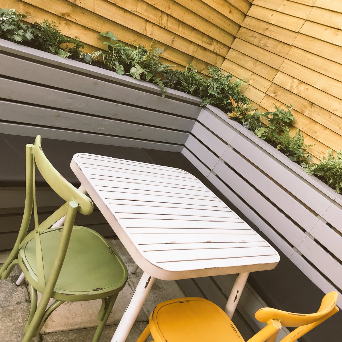 Amazing work by <a href="/realbluedoor/">Blue Door Flowers</a> to spruce up our outdoor seating area. If you want to reserve a table call us on 0161 442 7111