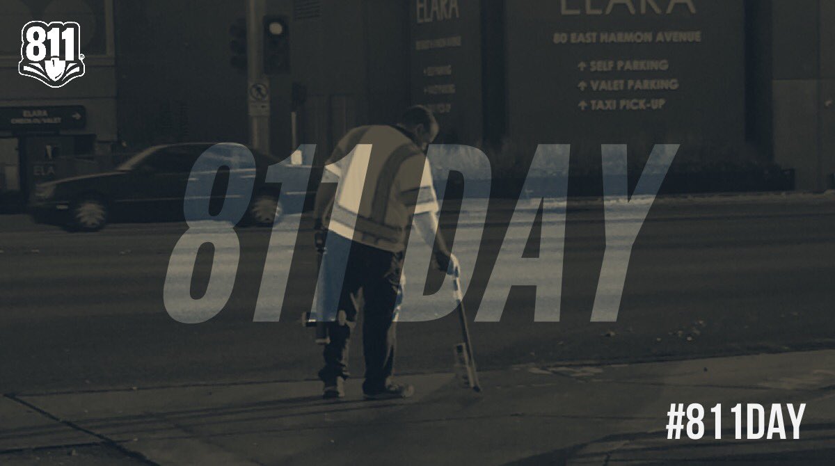 Saturday is National 811 Day! Be sure to always Call 811 Before Dig! #811Day #Call811