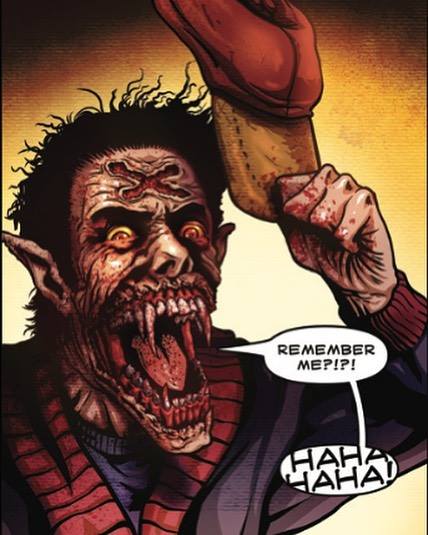 RealTomHolland's tweet image. Look who causing trouble again in the new 'Fright Night' comic! #FrightNight #PeterVincent #EvilEd 😈

Info: terrortime.shop/product/fright…