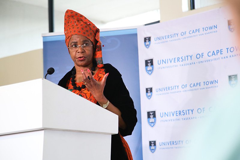 UCT_news's tweet photo. Vice-Chancellor Professor Mamokgethi Phakeng, @FabAcademic, has launched three substantial scholarships for women, focused on gender issues. The event was held at the Graça Machel Hall, on 8 August. Read more: https://t.co/R7vCWXH8GP https://t.co/NEY0ONWZxE