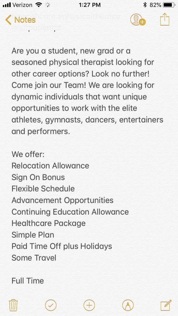 #healthcare #PhysicalTherapy #outpatientpt #HiringNow