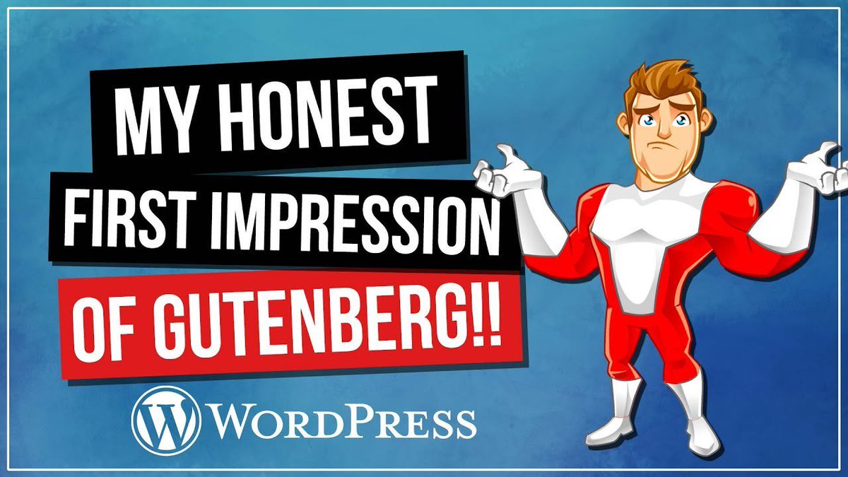 WPTutz's tweet image. Gutenberg for WordPress – My Honest FIRST IMPRESSION!!  goo.gl/ziwF53 #sliderresolution #visualcomposer