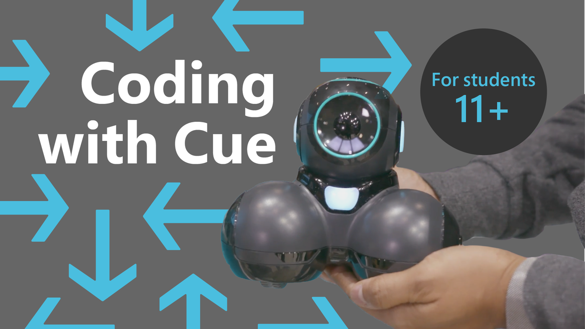 Microsoft Education (@microsoftedu) on Twitter photo Meet Cue: an entertaining, witty robot designed by <a href="/WonderWorkshop/">Wonder Workshop</a> to help students 11+ learn coding using #MakeCode. Warning: A course with Cue is both educational AND fun! #STEM msft.social/GOAV83 Meet Cue: an entertaining, witty robot designed by <a href="/WonderWorkshop/">Wonder Workshop</a> to help students 11+ learn coding using #MakeCode. Warning: A course with Cue is both educational AND fun! #STEM msft.social/GOAV83