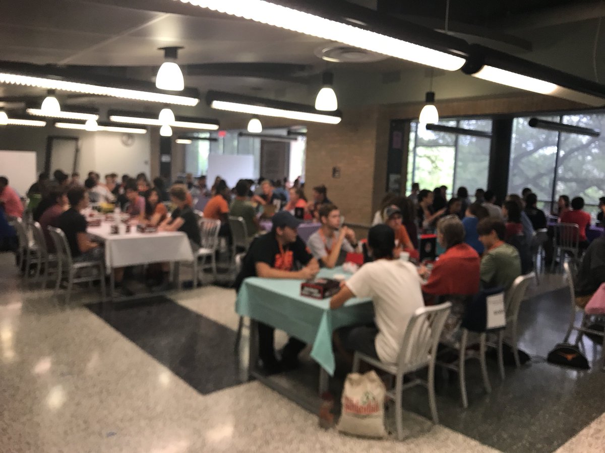 UTWEP's tweet photo. Amazing @CockrellSchool mentors leading our #YOUatUT high school day camp with @UTEOE on campus. And 16 fabulous faculty and alums for our “Career Conversations” over lunch. (4/4) https://t.co/LgYAHNkOej