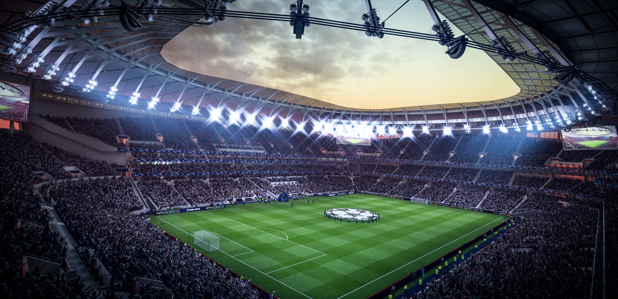 What Tottenham S New Stadium Looks Like In Fifa 19 Twitter