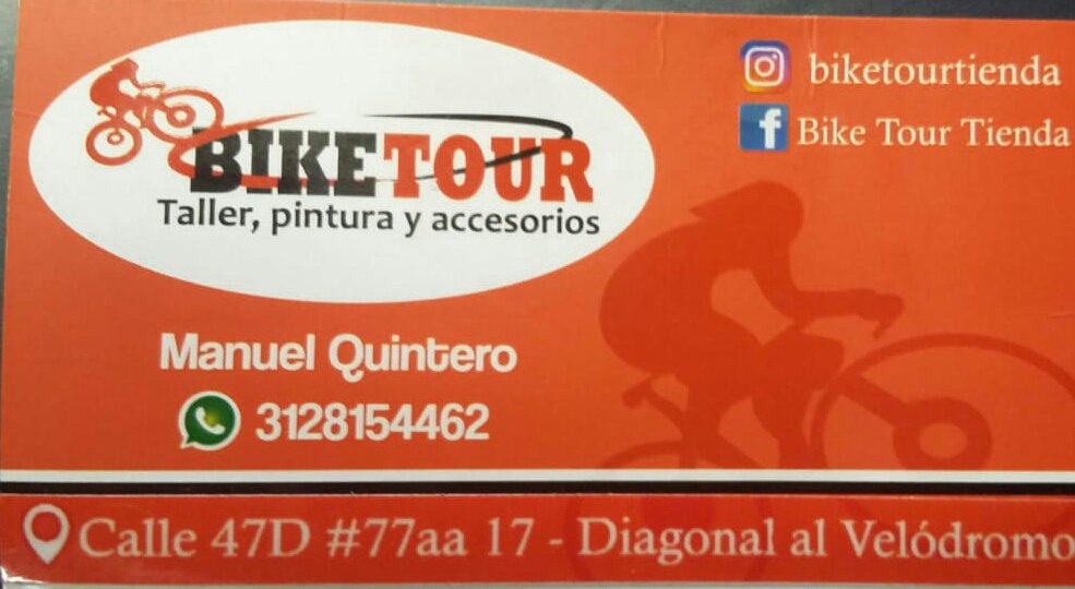 El señor Manuel Quintero del taller <a href="/biketourtienda/">Bike Tour Tienda</a>  nos estará acompañando en la PRIMERA VALIDA DE CICLISMO “EL RETIRO CUNA DE LIBERTAD” a realizarse este domingo 12 de agosto.

Rifara bonos de mantenimiento para tu bici.