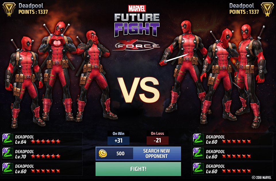 Marvel Future Fight on Twitter "Deadpool would like to