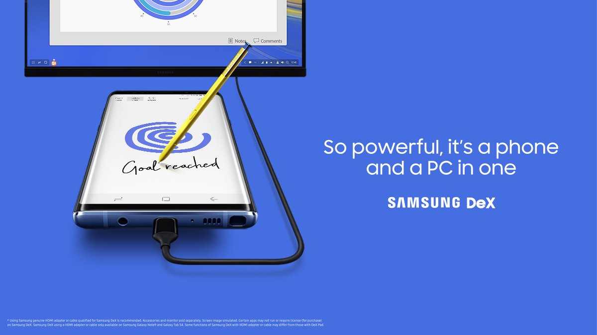 Ready to rock, sans the dock. Connecting to Samsung DeX just got simpler. #GalaxyNote9 Learn more: smbz.us/2OovqO8