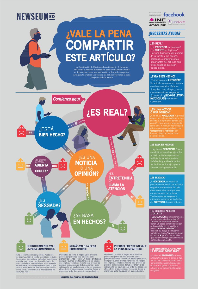 Aléjate de las noticias falsas ✋🏽Infórmate y comparte 👇🏽 bit.ly/2wYNEls