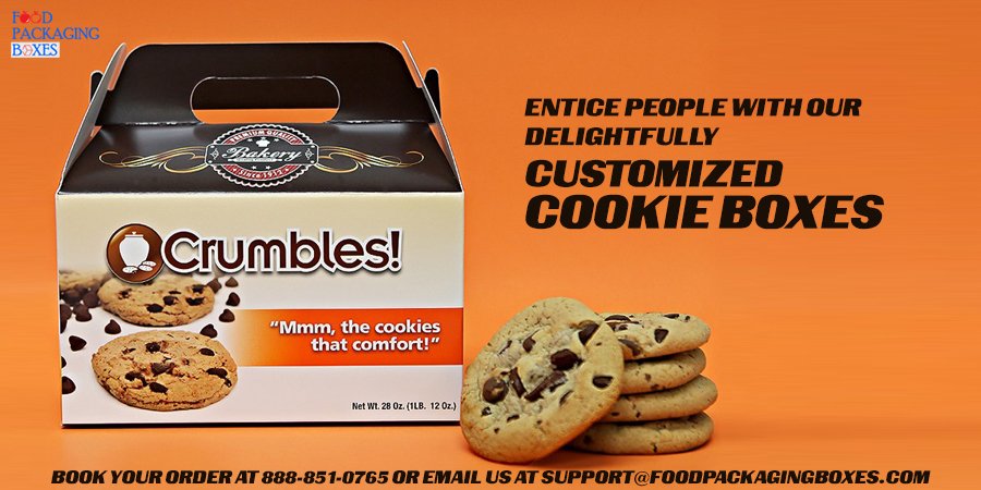Food__Packaging's tweet image. “Food Packaging Boxes” provide #CustomCookieBoxes at wholesale decked up with your desired additional choices. Book your Order at 888-851-0765 or Email us at support@foodpackagingboxes.com #foodpackagingboxes #FoodPackboxes1
More At: foodpackagingboxes.com/product/cookie…