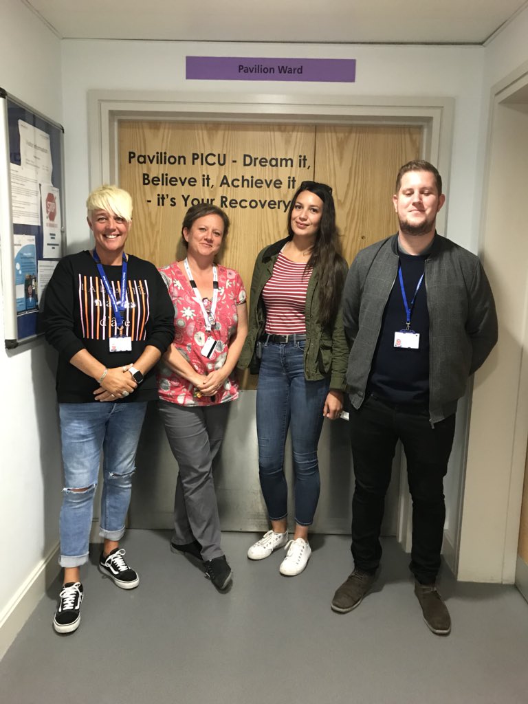 shazpunt's tweet photo. @PMVASussex @pavilion_ward @HoveMatron @Millview_SPFT @Nikki1138 Collaboratively working together with Millview Hospital. Supporting Pavilion Ward. Doing a fabulous job with such compassion. Well done everyone. #beproud #patientsafety #leastrestrictivepractise #notjustajob https://t.co/sJbiFWE60V