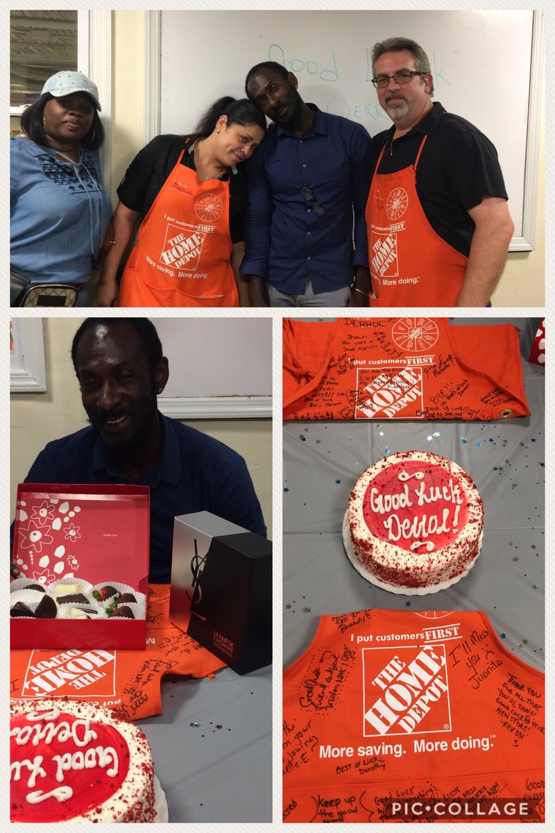 ColeenSaul's tweet photo. It was a pleasure working with you Derrol. Congratulation and good luck in your new store. You will be miss. 😌@DLapshan @dianarosado30 @John_Wiley1255 @successmei @012Jacky @leacock_melissa @BrandyHLove @jose https://t.co/SK5pdB8Z51