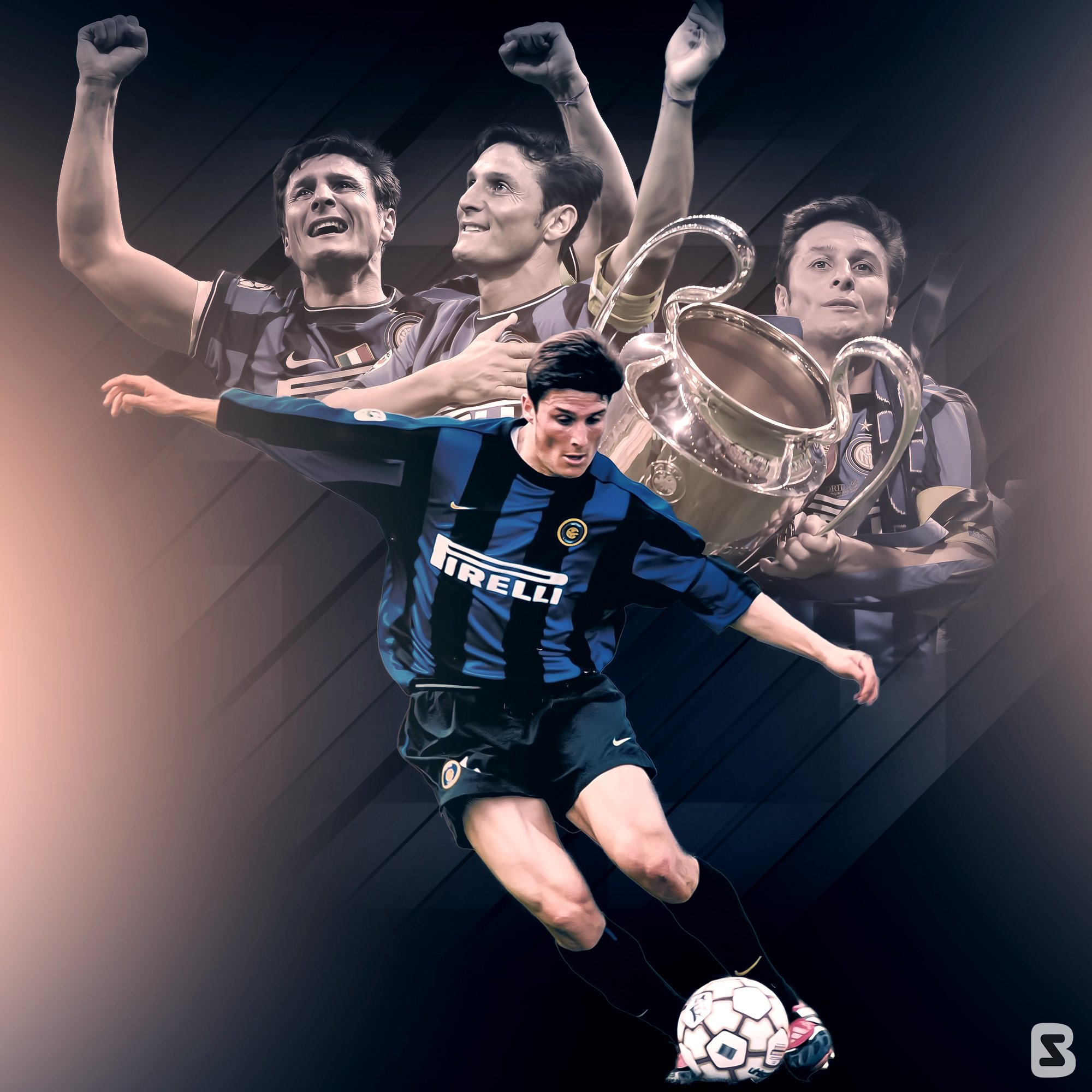 Happy 4  5  th birthday to Javier Zanetti !    