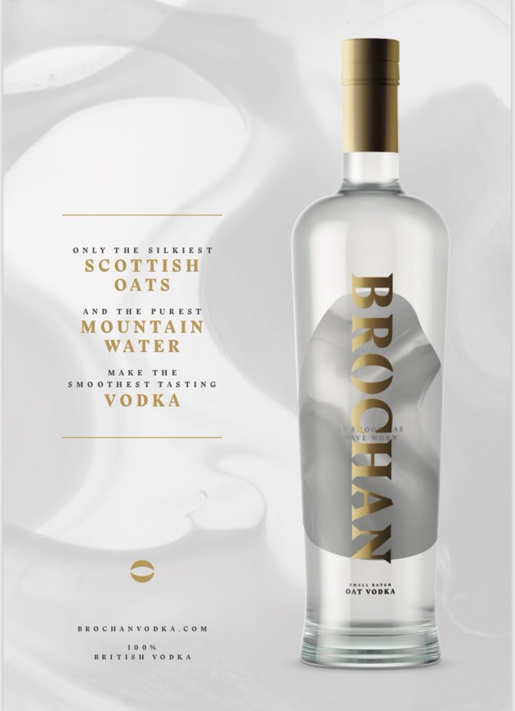 BrochanVodka's tweet photo. Introducing the UK’s first Oat Vodka in over 150 years...
#vodka #oatvodka https://t.co/CrCTBT3fZK