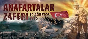 Anafartalar Zaferi’nin 103'üncü Yıldönümü Kutlu Olsun...!

Başta Ulu Önderimiz Gazi Mustafa Kemal Atatürk olmak üzere Şehitlerimizi Rahmet ve Minnetle anıyoruz..!
RUHLARI ŞÂD OLSUN.
10 Ağustos 1915

#AnafartalarRuhuylaAnıtkabire