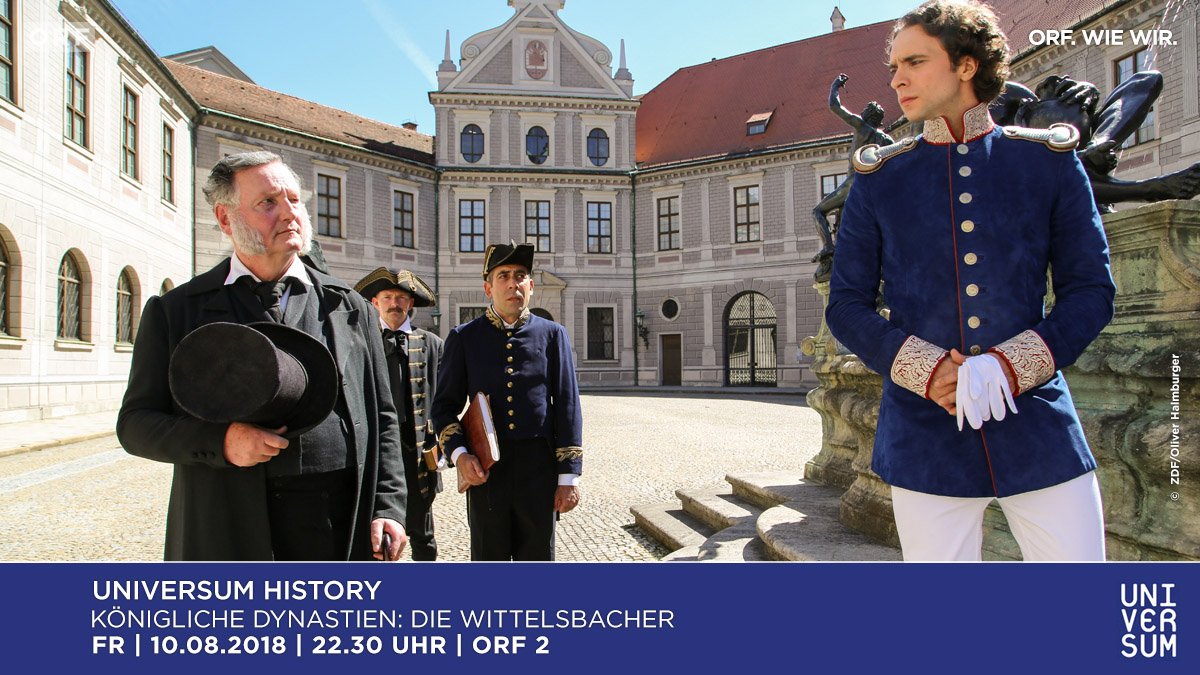 ORF's tweet photo. Doppel-#ORFUniversumHistory ab 22.30h in #ORF2 über die "Königlichen Dynastien" der #Wittelsbacher und der #Romanows. https://t.co/TLWT1Knv2C