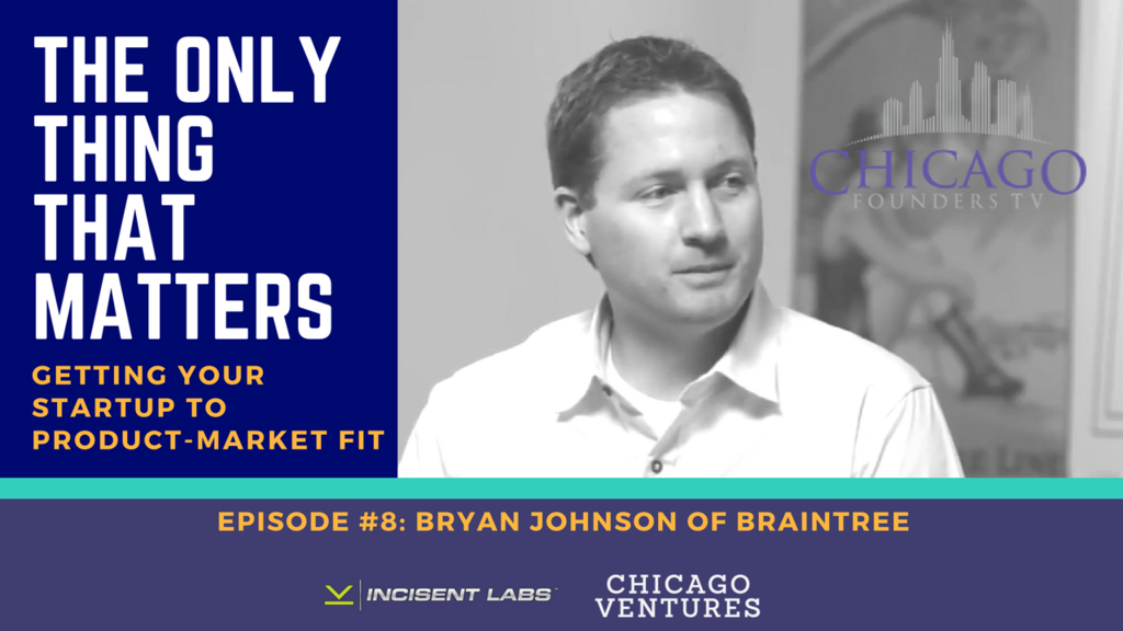 ChiFounders's tweet photo. Bryan Johnson tells the story of Braintree in this episode of "The Only Thing That Matters: Getting Your Startup to Product-Market Fit" on Chicago Founders TV. Don't miss it: https://t.co/wXLD6RvHqa #tech #startups https://t.co/0wwczooxIp
