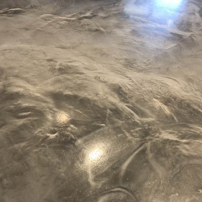 Who says floor can't be sleek?? Thanks to <a href="/EuclidChemical/">Euclid Chemical</a>, we were able to supply materials as part of the floor at <a href="/playcle216/">Play: CLE</a>! #PlayCLE #newfloor #floor #manufacturing
