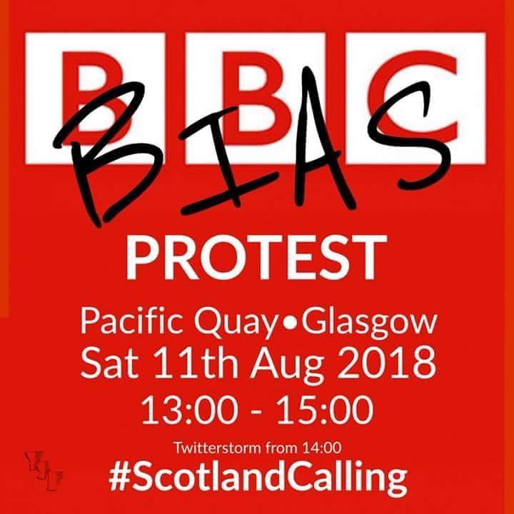 45albannach's tweet image. #PacificQuay #BBCprotest Please if you are sick of the bbc then try and be there to show your disgust and your disapproval of bbc Scotland and their bias. #ScotlandCalling