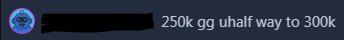 StatBooster's tweet photo. Congrats on 250K @Siefe! I couldn't have said it bett...wait... https://t.co/4q5sy3t1mu