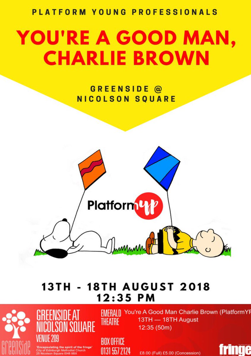 Can't wait to arrive at the Edinburgh Fringe tomorrow!