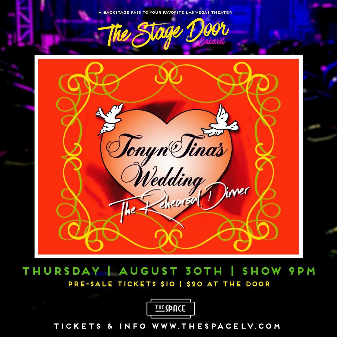 thespacelv's tweet photo. .@TheStageDoorLV features artists and crew of a single Las Vegas Strip production taking YOU for a trip behind the curtain! Join us here at @thespacelv for Tony &amp; Tina's Wedding: The Rehearsal Dinner on August 30th! Get tickets at https://t.co/dH0yysT6sQ https://t.co/0WHMAtOPbD