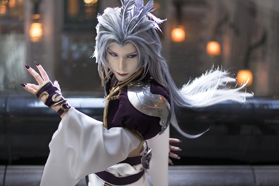 villainhusband's tweet photo. "Will you let me hear you twitter?" - Kuja
Let us show Kuja some love! I'm sure he will be playable soon in DissidiaOO !

Cosplay by me! https://t.co/7lCZqtq2aa