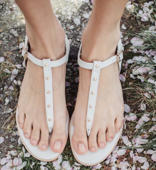 Yosi Samra Womens Calliste Flat Sandal