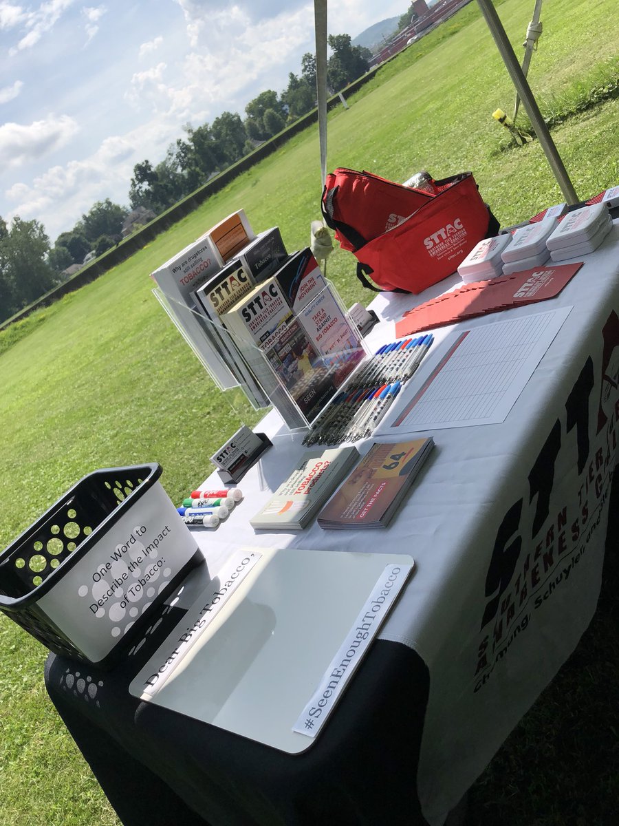 Sam_STTAC's tweet image. Come see @Michelle_STTAC  and I on Water Street for the East Side Market! Tell us why you have #SeenEnoughTobacco and put down your contact information so we can keep in touch!