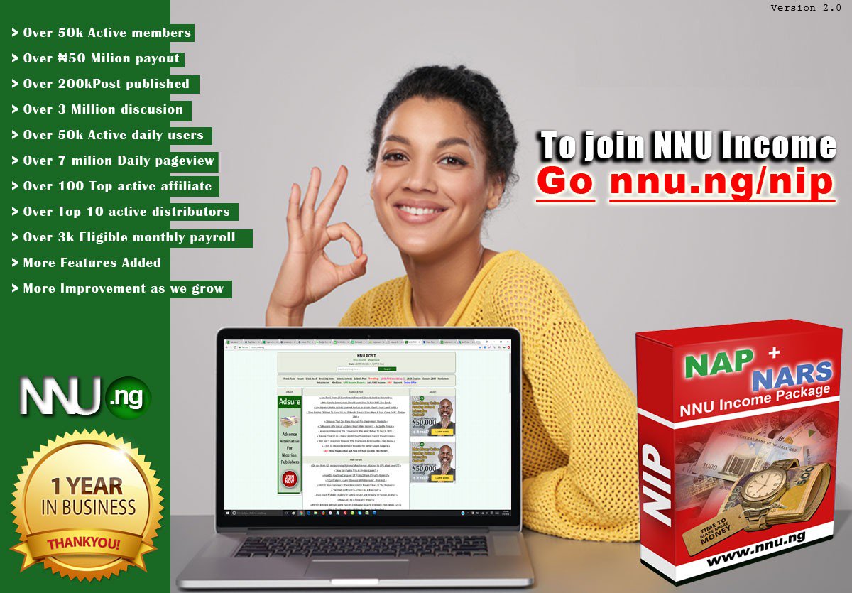 #NNU_Income - Over ₦32.4 Million Was Paid Out On NNU Income For The Month of July, Join The Moving Train To Get Paid For August - Check image below 👇