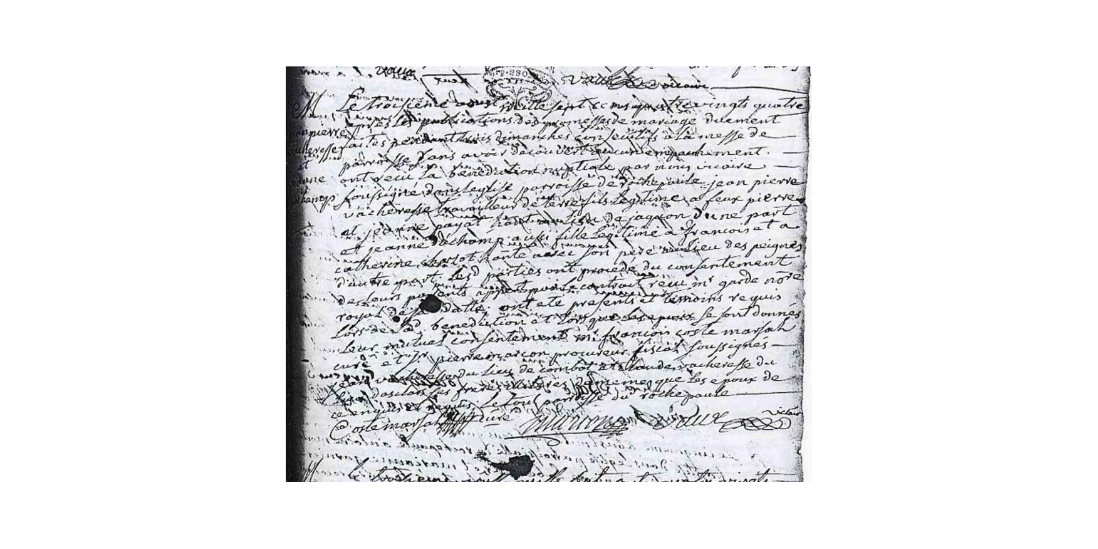 LDGenealogie's tweet photo. #1J1Collatéral #DUCHAMP Jeanne fille aînée de François &amp; #CHAZOT Catherine (Sosas 512-513) et soeur de mon aïeul Antoine (Baptême de son père à trouver) est née ce 10/08/1751 à Rochepaule (07), elle épouse le 3/08/1784 à Rochepaule #VACHERESSE Jean Pierre. Décès le 1/07/1819. https://t.co/I1CWBYR1en