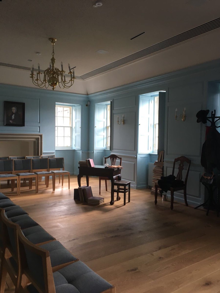 HeatherMcG_hwud's tweet photo. Very moving to see the stage set for the opening of the Adam Smith play tomorrow in Panmure House in Edinburgh where he lived and worked. https://t.co/BXsU5cQfTZ read more about how we @EBS_Global @HeriotWattUni restored it https://t.co/zZNhNSgOmQ https://t.co/Kk7J1w7Aon