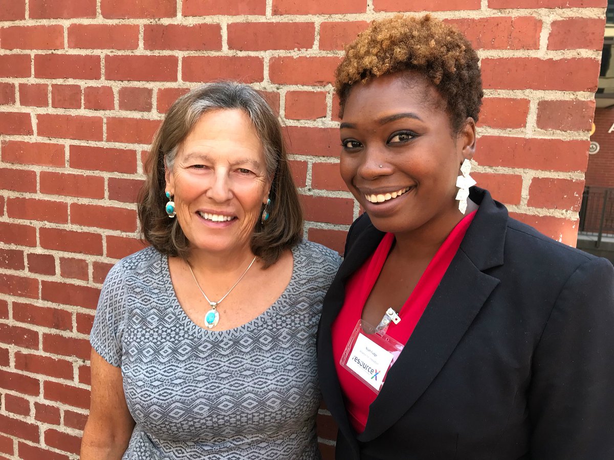 Phylis Mattice and <a href="/KUFudge/">Nijah Adams</a> <a href="/TransformGov/">Alliance for Innovation💡</a> talk about Public Private Partnerships and Innovation to create affordable #housing for people who live and work in @pitkincounty.  #PBB18