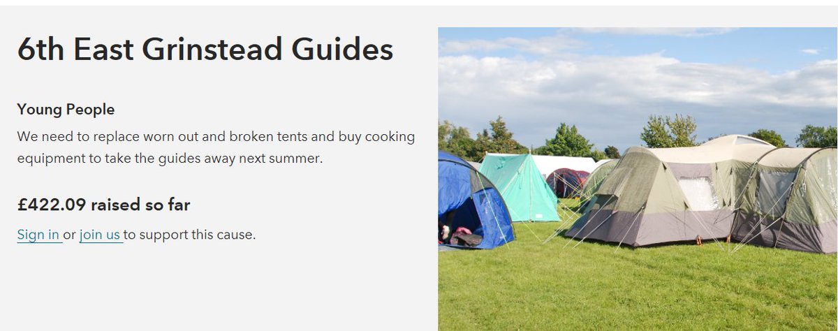 Do you shop <a href="/coopukfood/">Old Account</a>? 
Register your membership card to support the 6th #EastGrinstead Guides for free when you shop here: membership.coop.co.uk/causes/18879 
The Guides are raising funds for new tents 
 #community #Girlguiding #camping #skills #outdoorfun ⛺️🌳🔥🏕️