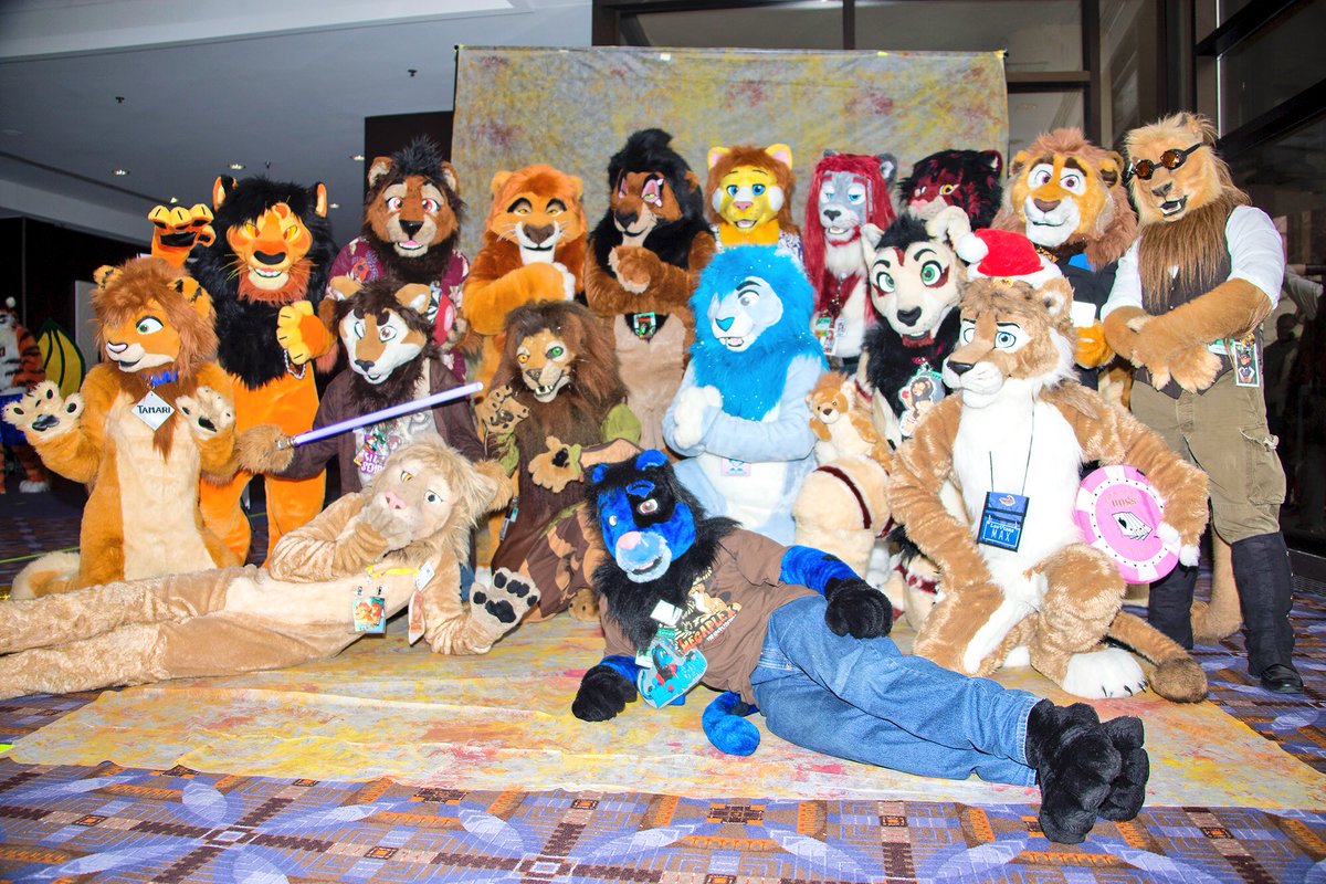 kijani_lion's tweet photo. You mean It’s #WorldLionDay AND #FursuitFriday? 

Truly the best of both worlds!

📸Chaosreign #MFF2016 https://t.co/wj4BJ4Tgui