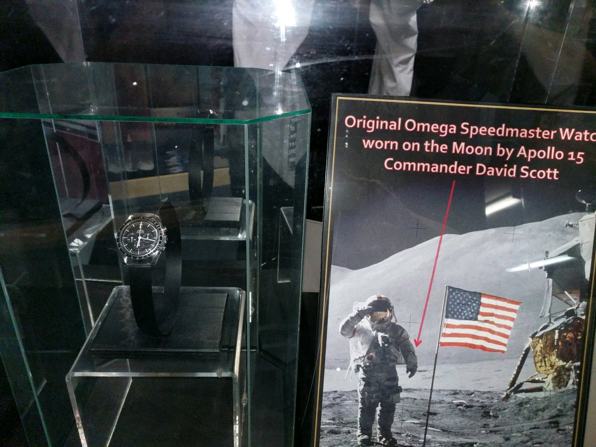 This watch has been to the moon