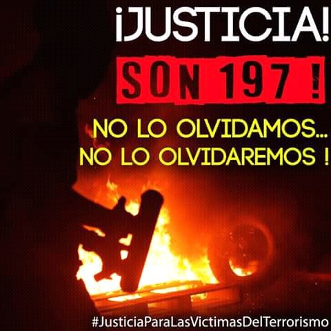 Justicia que paguen... Son 197