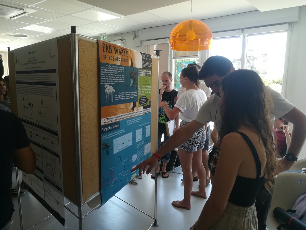 BordeauxIGEM's tweet photo. It's the end of the Mediterranean meet-up! Thanks @iGEMteamAMU for organizing it! It was a great pleasure to see all those teams and we had such a great time. Can't wait to see you again! #iGEM2018 #ReadyForBoston https://t.co/d3ErwCTPby