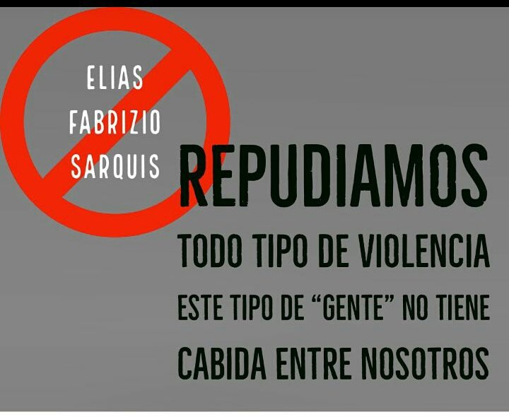 Ayer fue el bautismo de mi Facultad y esta persona (Elias Sarquis) le pegó a su novia y posteriormente pateo una vez que ella ya estaba en el suelo. El muy gil apenas ingresó y ya se está yendo. 

Por si le ven, no vendería mal que le den una patada también.